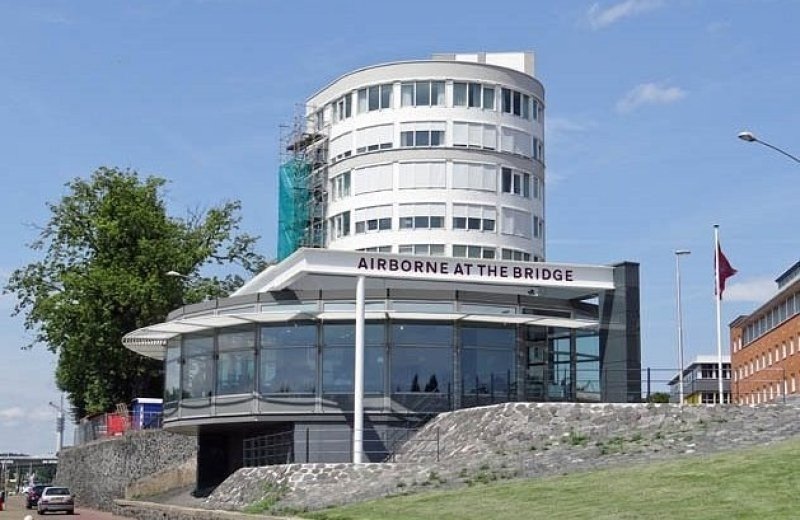 Airborne at the bridge 1