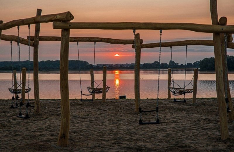 Camping met jachthaven ligweide