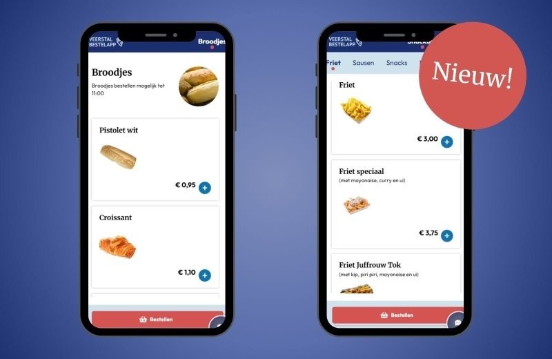 New ordering app available