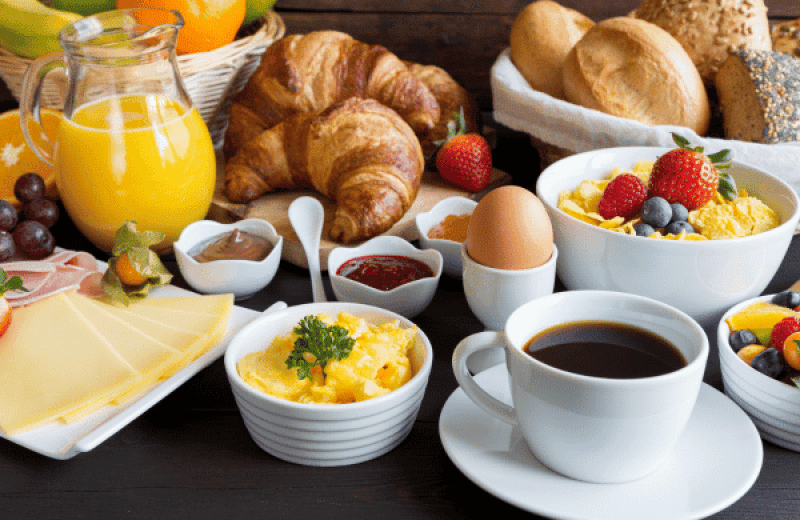 Breakfast buffet every Sunday