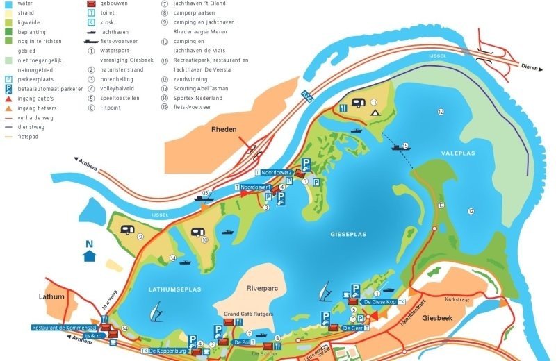 Plattegrond rhederlaag 2015