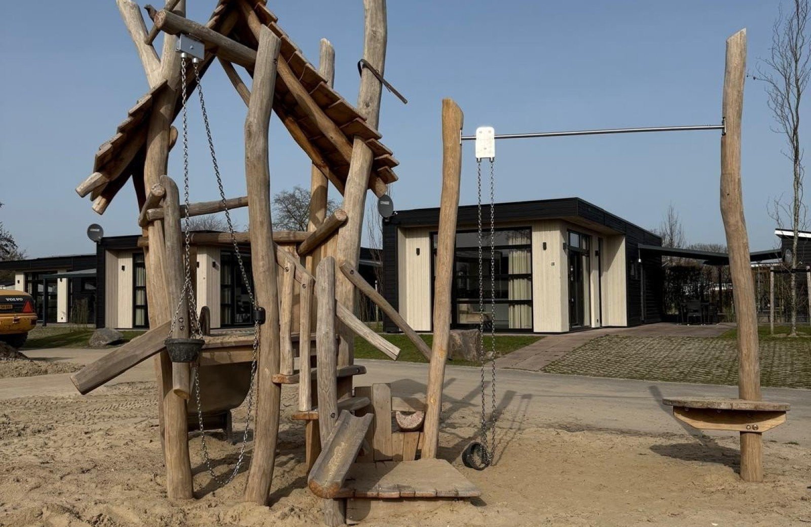 Type e chalet de veerstal bij speeltuin